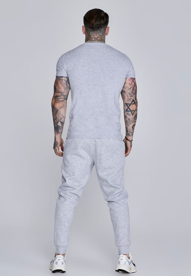 SikSilk SikSilk Men's Essentials Joggers in Grey - 3