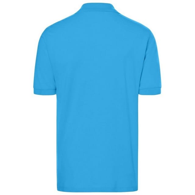 James and Nicholson James and Nicholson Men's Classic Polo Shirt in Aqua - 2