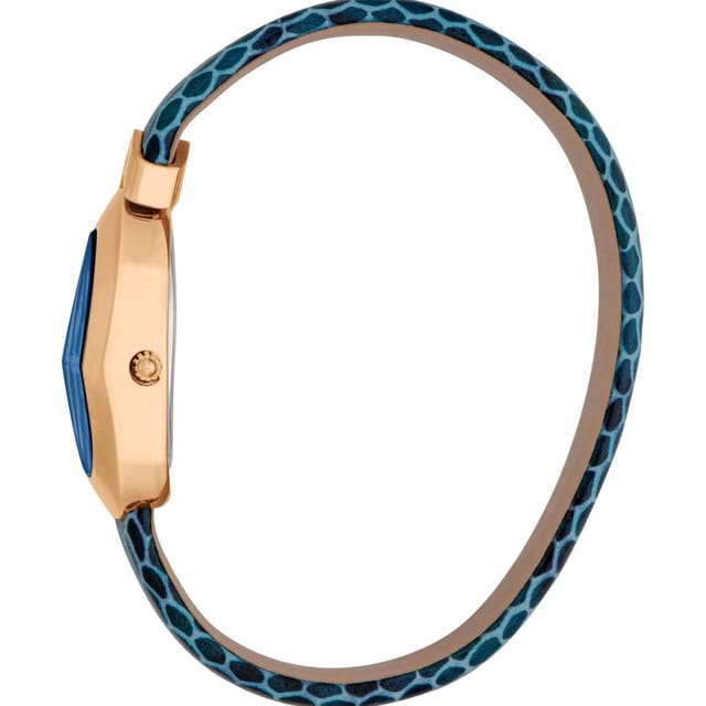 Just Cavalli Just Cavalli Women's JC1L321L0055 Signature Snake 24mm Quartz Watch in Blue - 3