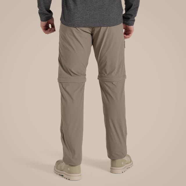 Craghoppers Craghoppers Men's NosiLife Pro Insect-Repellent Lightweight Stretch Zip-Off Trouser in Beige - 2