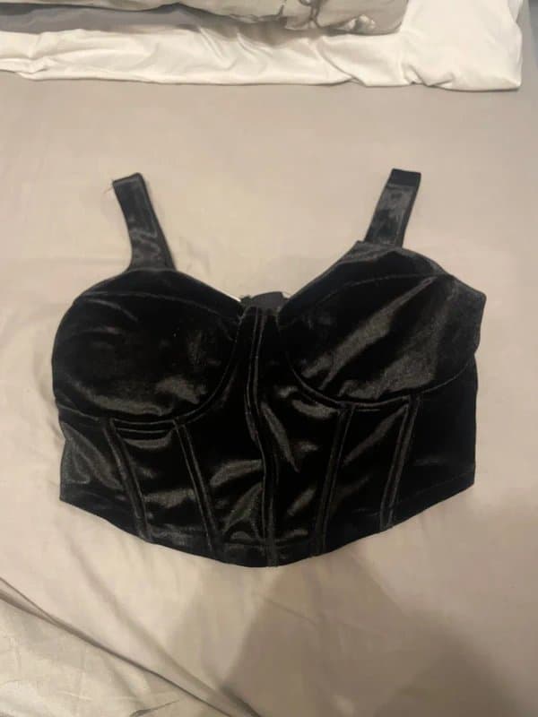 New Look Black corset top
