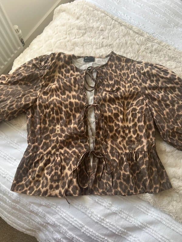 ASOS Design ASOS Design Leopard Print Top