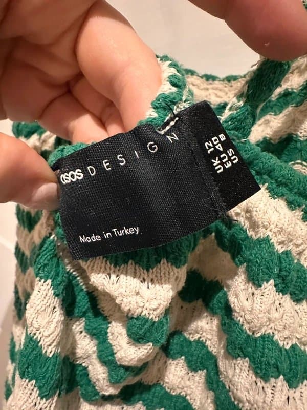 ASOS Design Crochet knitted dress