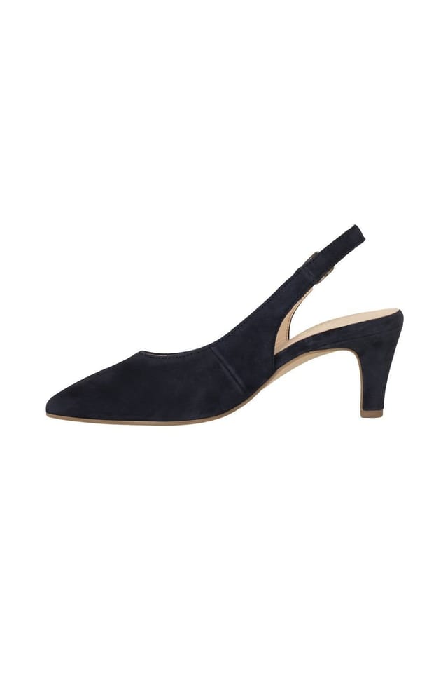 Gabor Gabor Women's 'Lazona' Slingback Court Shoes in Dark Blue - 2