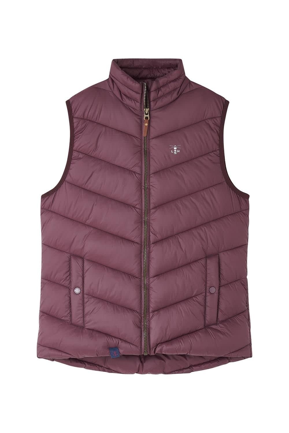 Lighthouse Clothing Lighthouse Clothing Women's Laurel Gilet in Burgundy