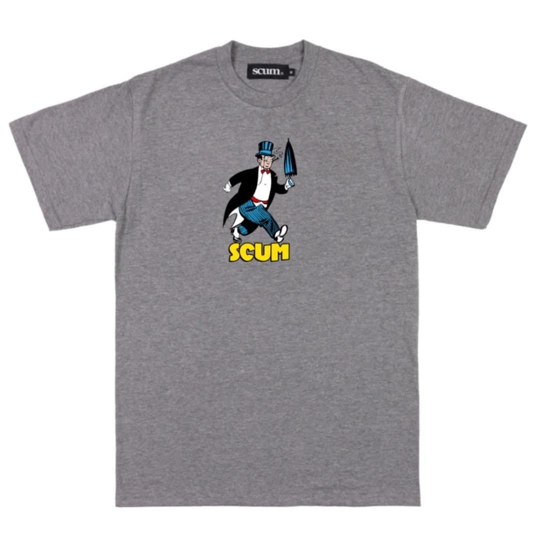 Scum Scum Men's Pen T-Shirt - Grey