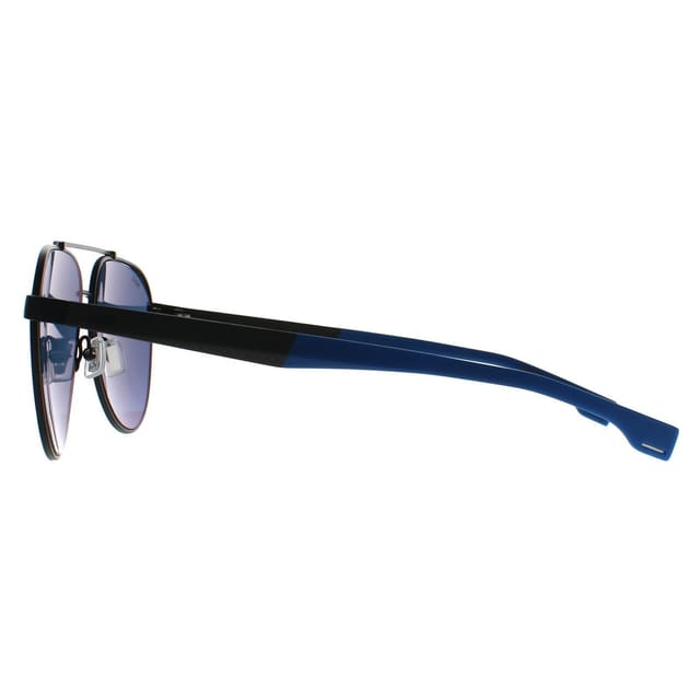 Hugo Boss Hugo Boss Men's Aviator Matte Black Blue Blue BOSS 1485/S - 3