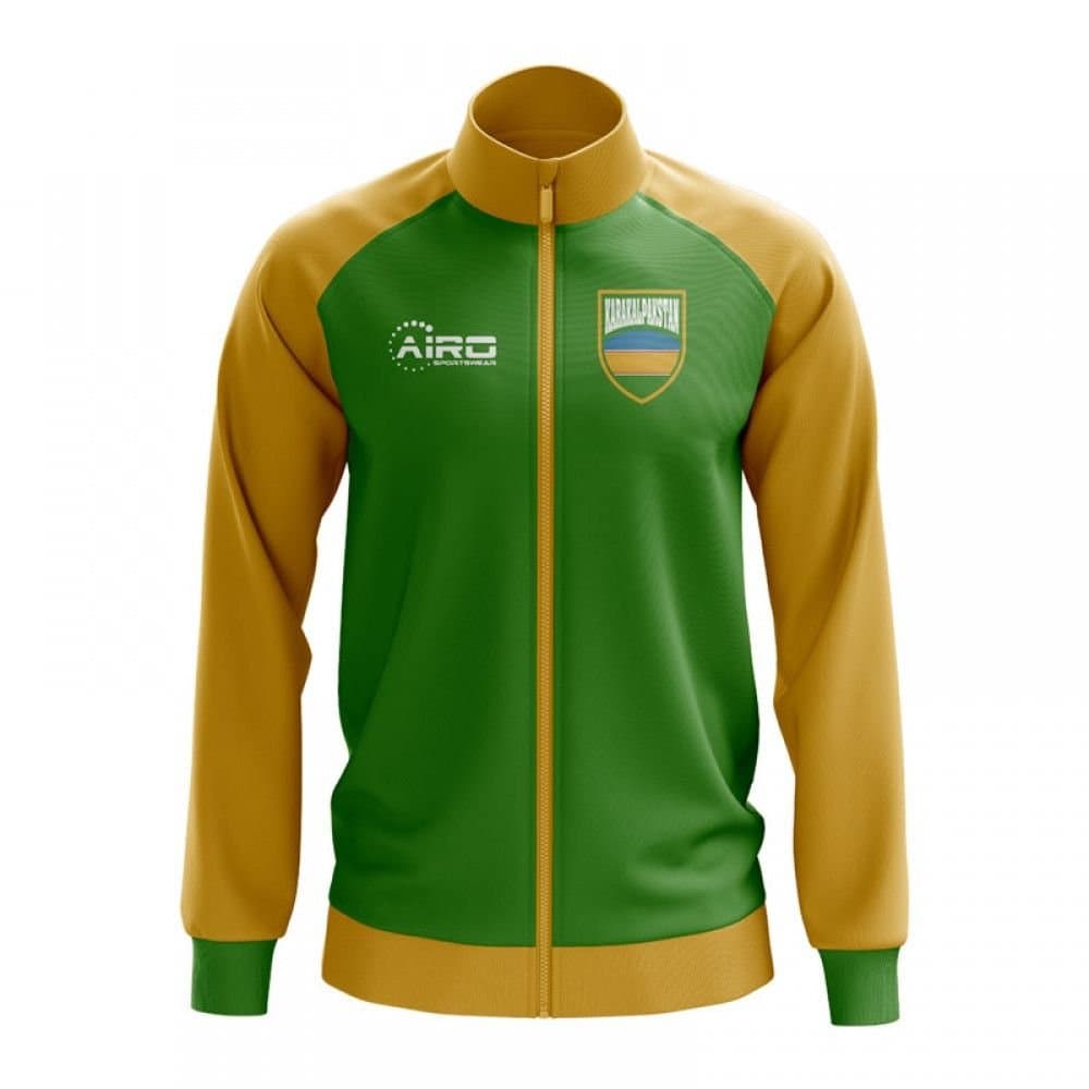 Karakalpakstan Karakalpakstan Men's Concept Football Track Jacket in Green
