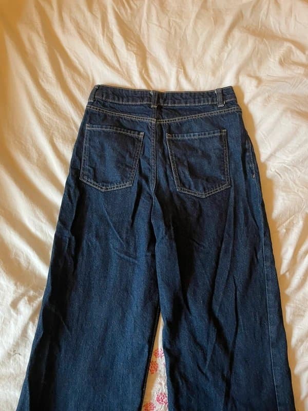 New Look petite new look wide leg jeans