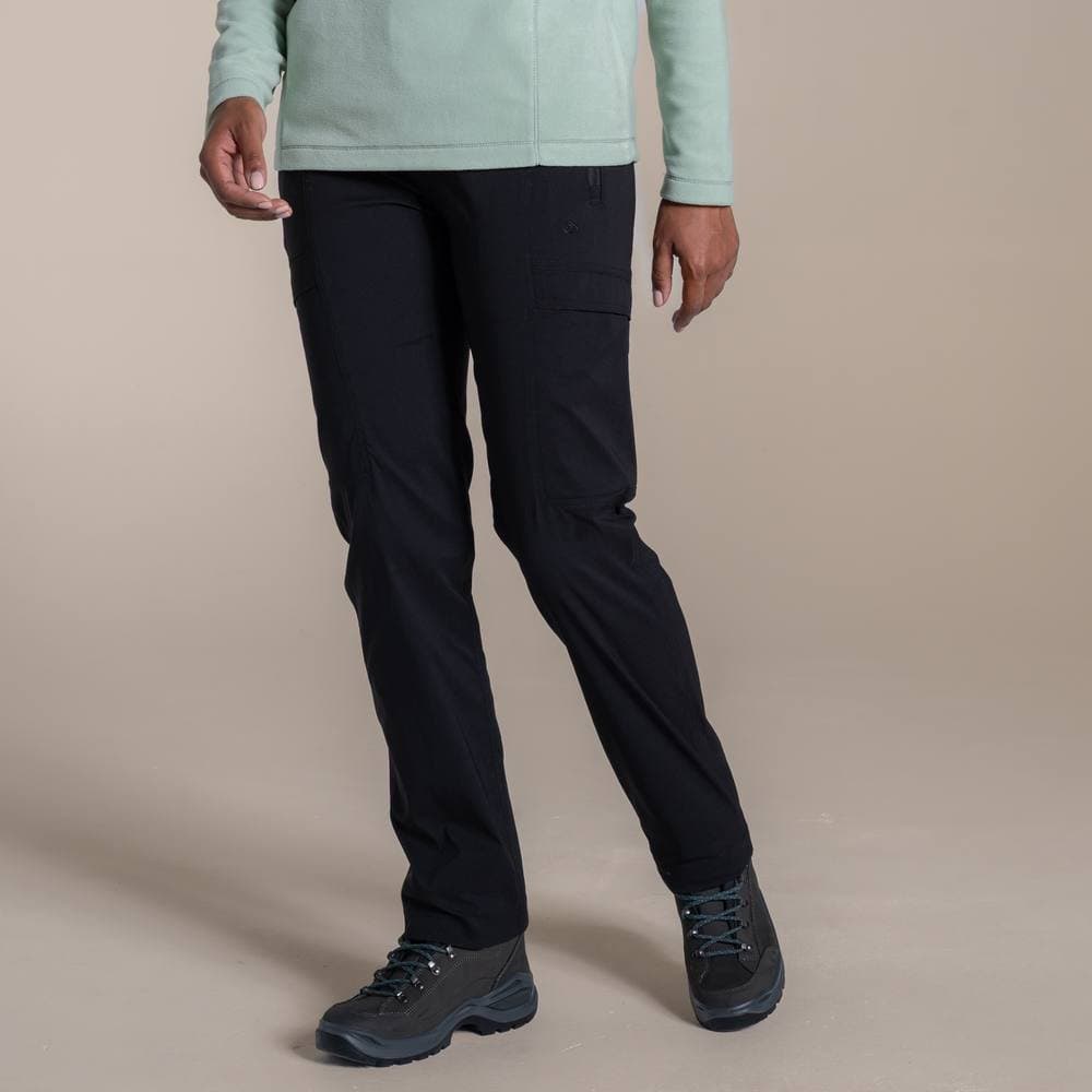 Craghoppers Craghoppers Women's Kiwi Pro Water-Repellent Cargo Trousers in Black