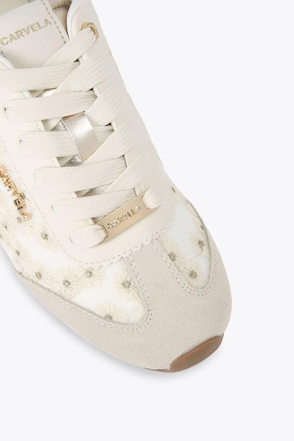 Carvela Carvela Women's 'Tivoli Daisy Sneaker' Trainers in White - 4