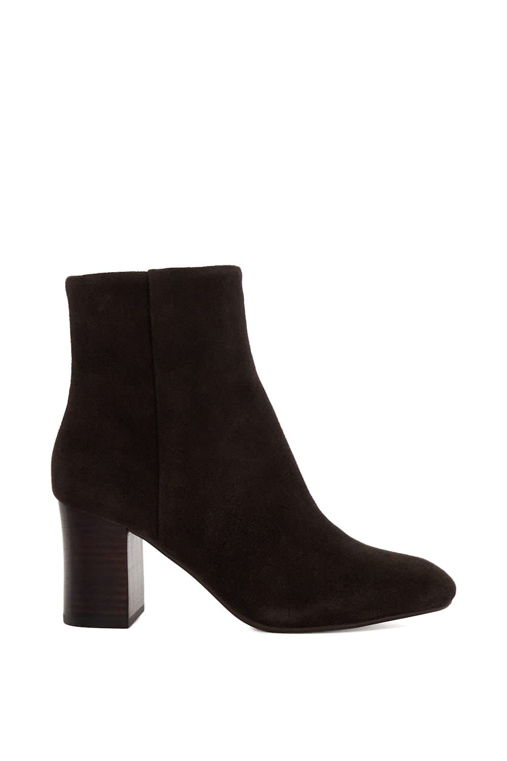 Dune London Dune London Women's 'Ollave' Suede Ankle Boots in Brown