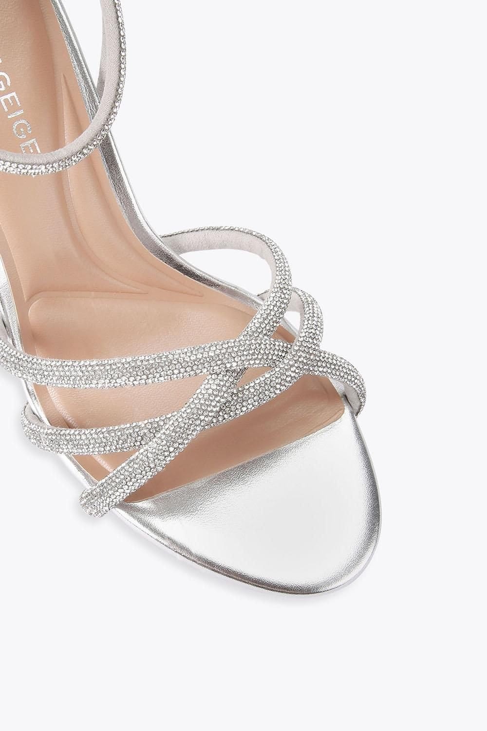 KG Kurt Geiger KG Kurt Geiger Women's 'Abra Heel' Heels in Silver - 4