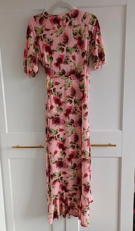 ASOS ASOS Midi Floral Wrap Dress Size 12