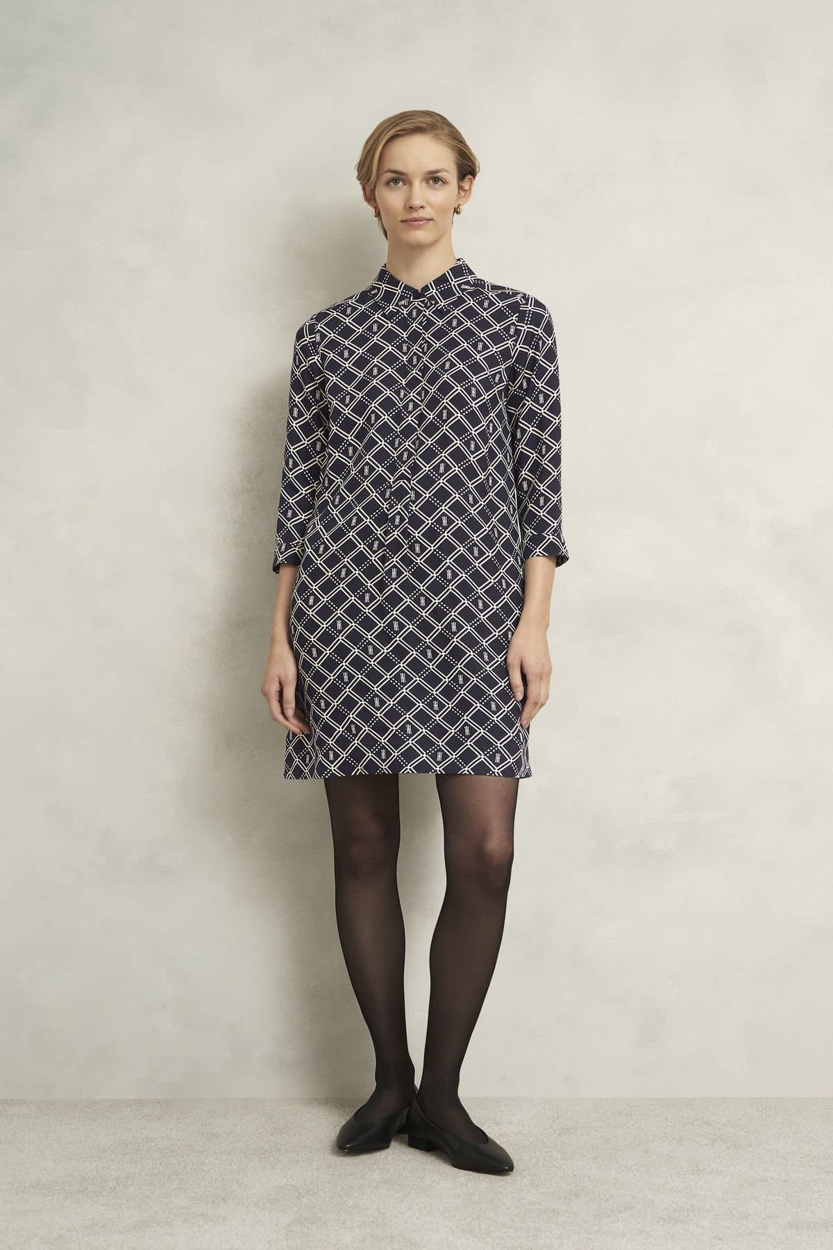 Hobbs London Hobbs London Women's Marlena dress in Dark Navy