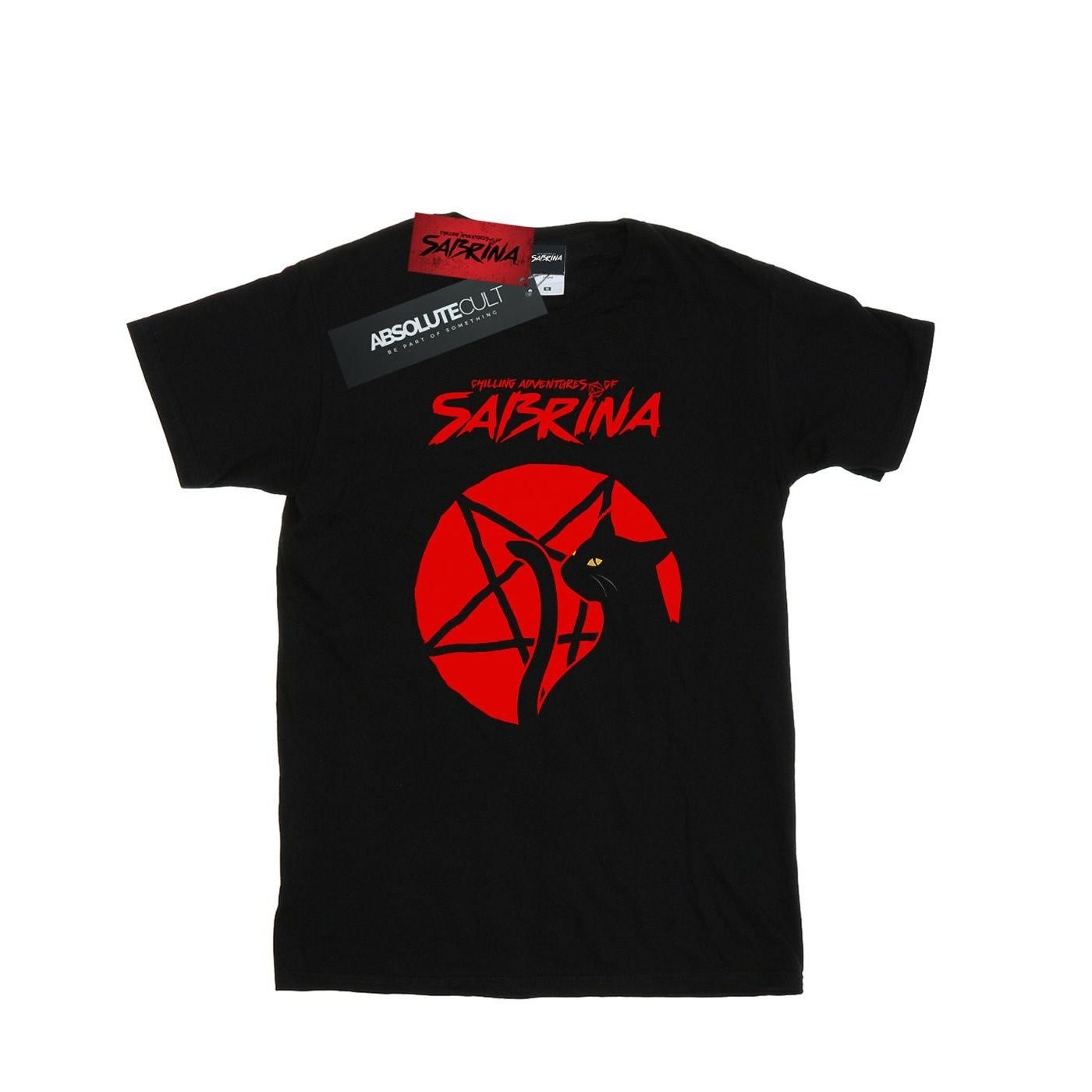 The Chilling Adventures Of Sabrina The Chilling Adventures Of Sabrina Men's Salem Pentagram T-Shirt in Black - 2