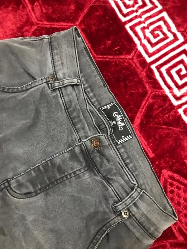 SikSilk Mens grey size small Siksilk jeans stretch
