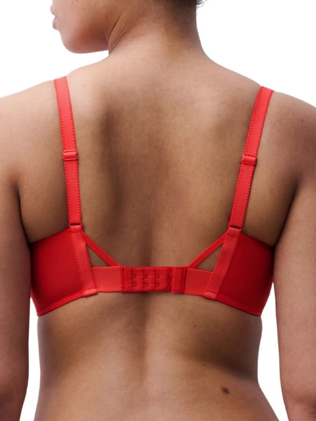 Chantelle Chantelle Women's Play Full Cup Covering Bra in Red - 2