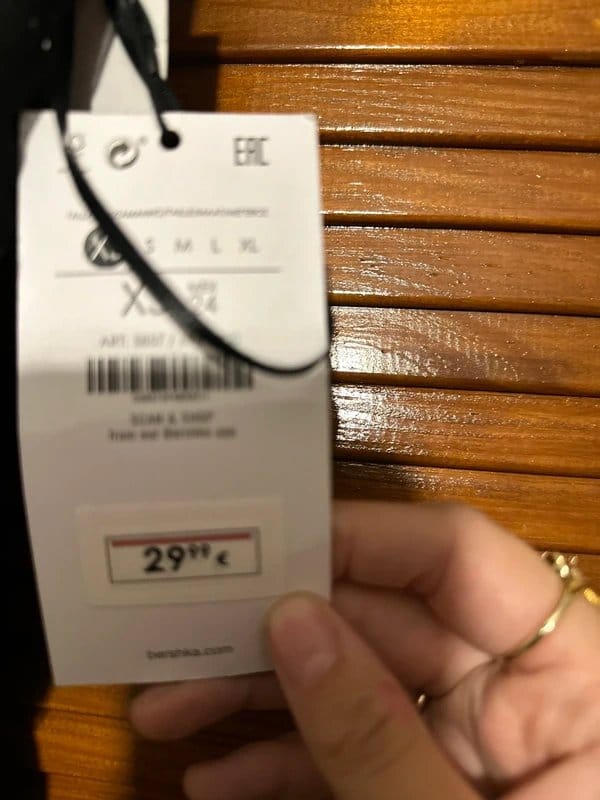Bershka Black Bodysuit Dress
