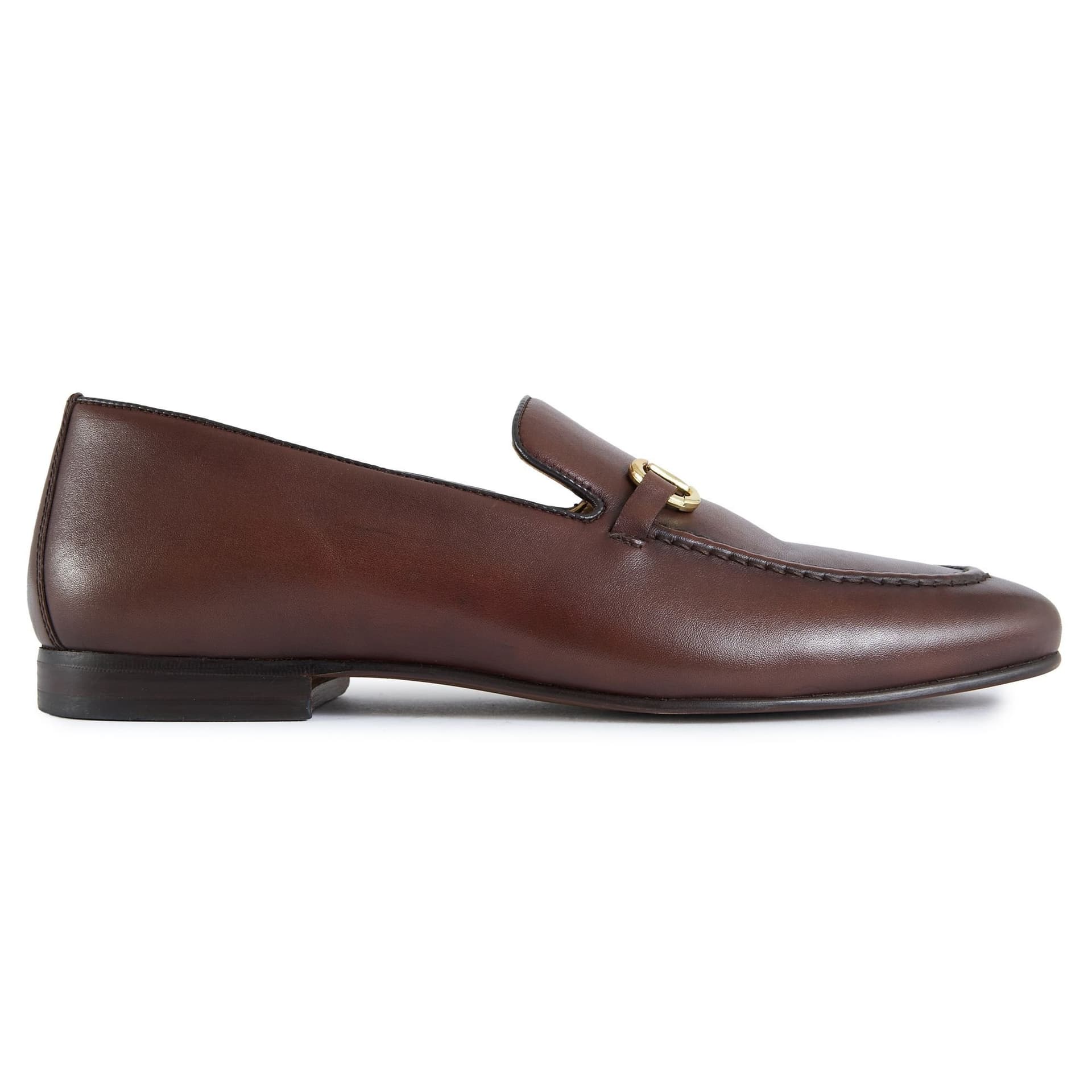 WALK LONDON Walk London Men's Trent Trim Shoes in Brown