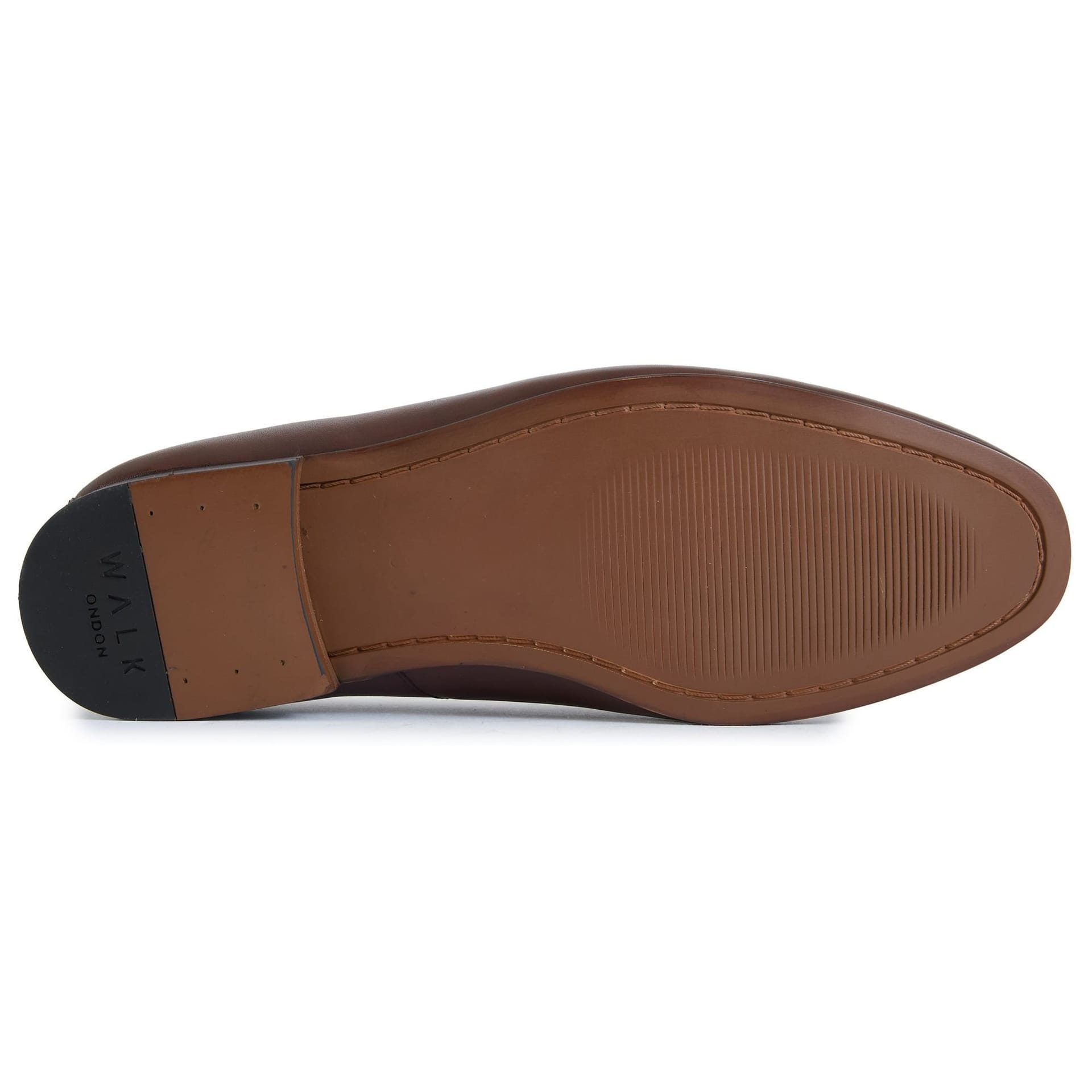 WALK LONDON Walk London Men's Trent Trim Shoes in Brown - 4