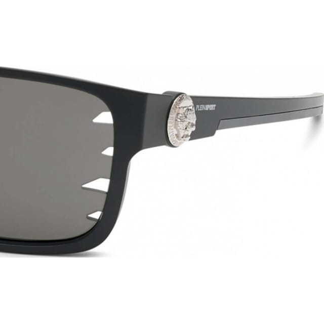 Plein Sport Plein Sport Men's SSP004-570U28 Square/Rectangle Sunglasses in Black - 2