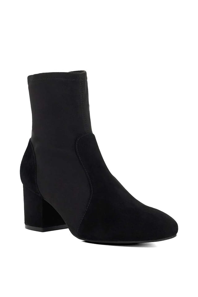 Dune London Dune London Women's 'Olianna' Suede Ankle Boots in Black - 2