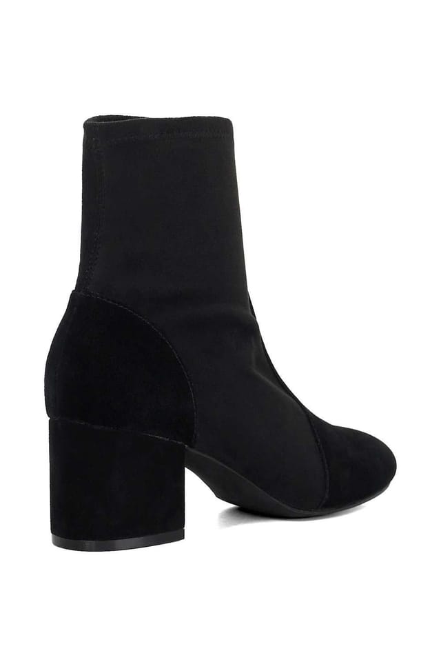 Dune London Dune London Women's 'Olianna' Suede Ankle Boots in Black - 3