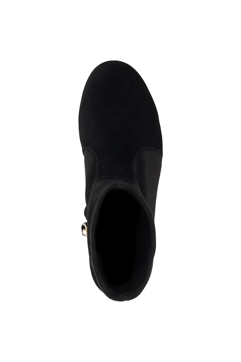 Dune London Dune London Women's 'Olianna' Suede Ankle Boots in Black - 4