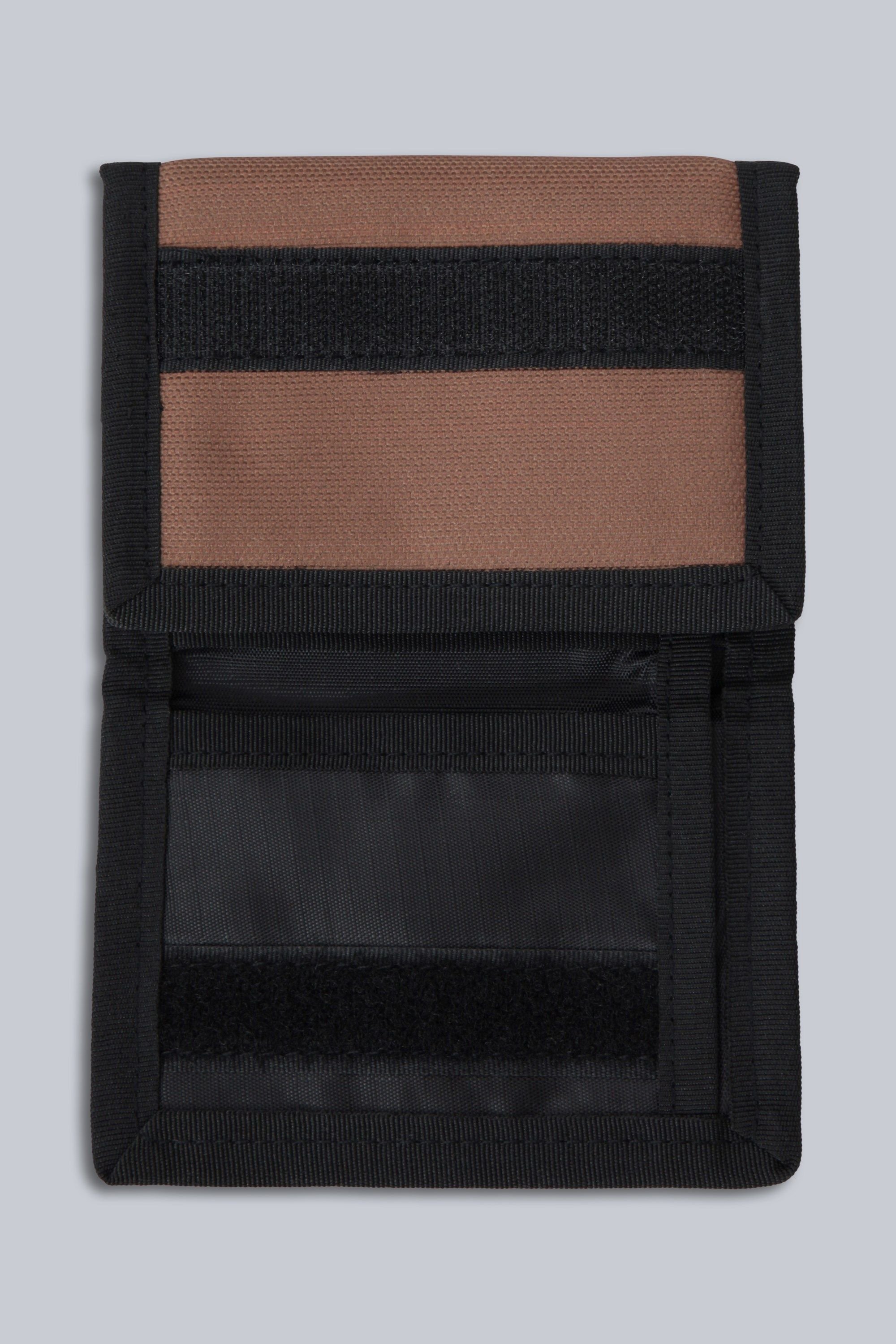 Animal Animal Men's Compact Lightweight Durable with Coin Pocket Trifold Travel Wallet in Tan - 3