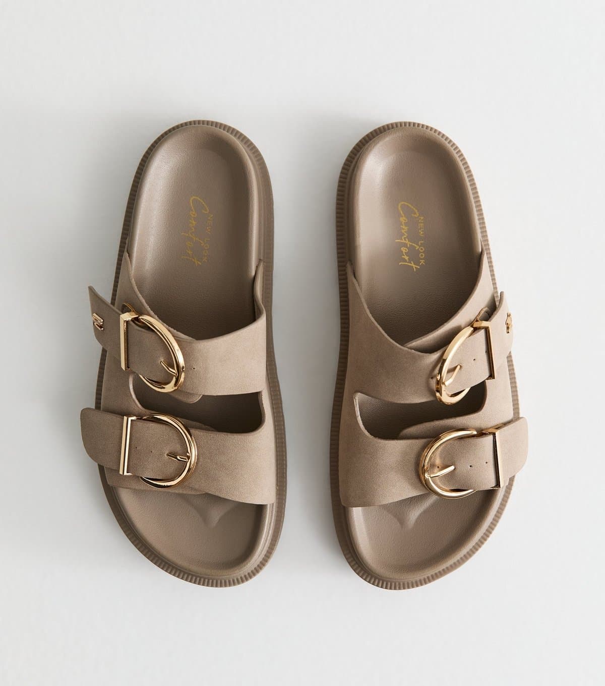 New Look New Look Light Brown Faux Leather Sandals