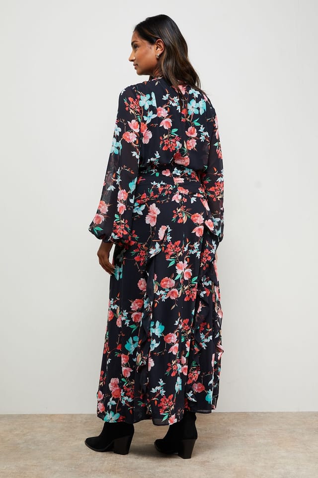 Oasis Oasis Women's Boho Long Sleeve Maxi Dress - 3