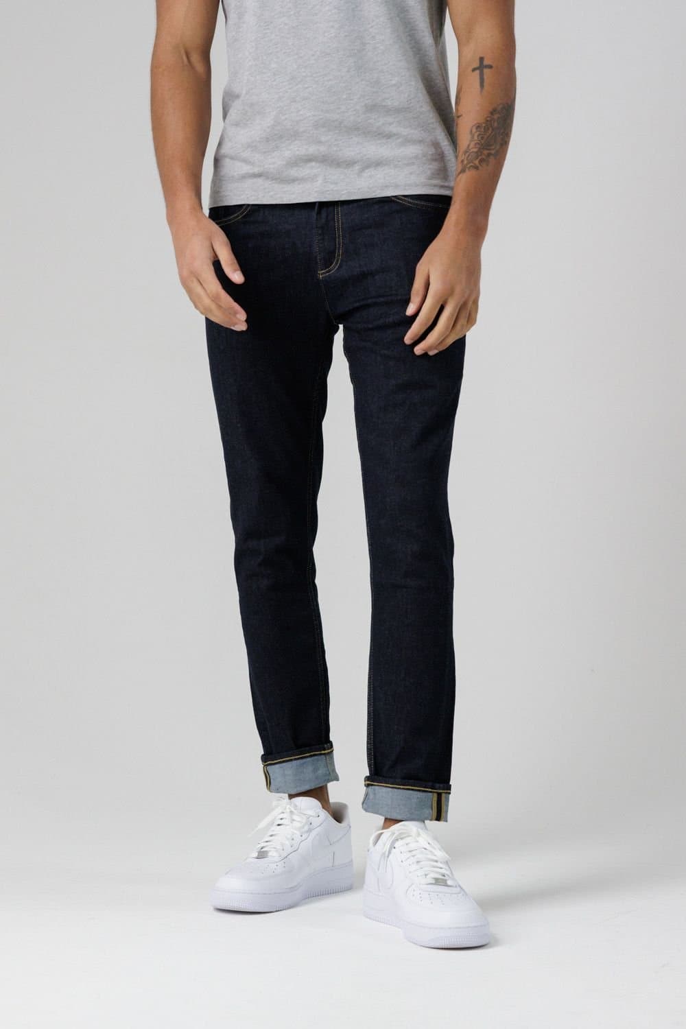 Monkee Genes Monkee Genes Dark Navy Skinny Fit Denim Jeans
