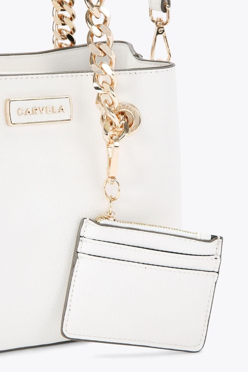 Carvela Carvela Women's 'Mini Cammie 3' Bag in Cream - 4
