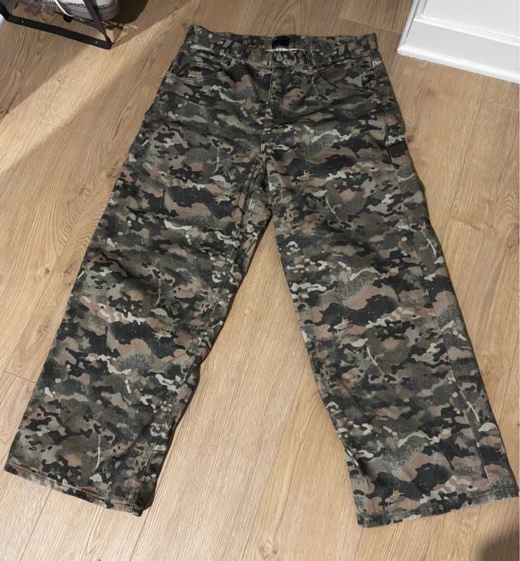 ASOS Design Cargo Baggy Jeans