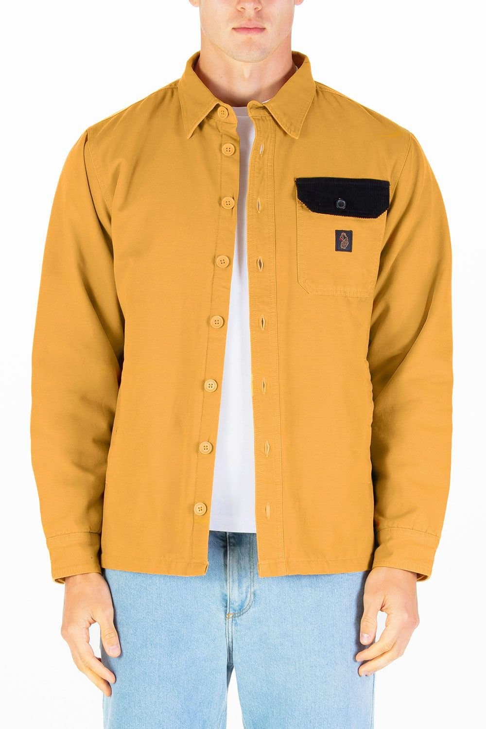 Luke 1977 Luke 1977 Men's Bala 1000 Button Shacket in Yellow