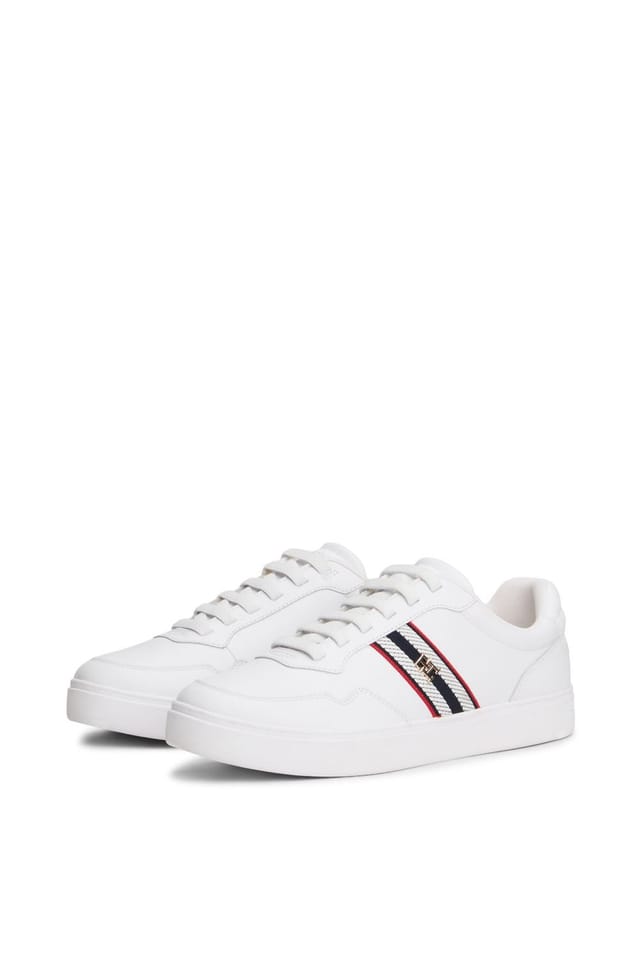 Tommy Hilfiger Tommy Hilfiger Women's Th Webbing Cupsole White - 2
