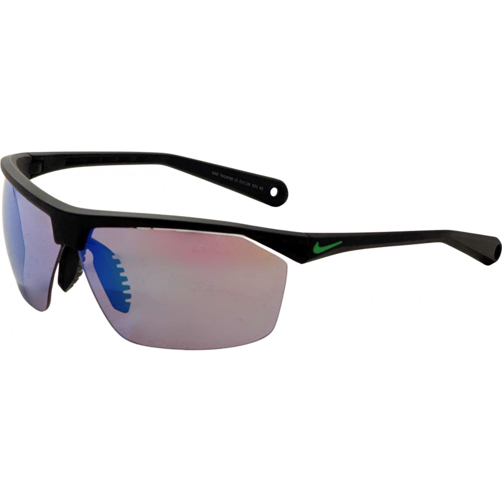 Nike Nike Men's EV1128-003-70 Tailwind Shield Sunglasses in Black
