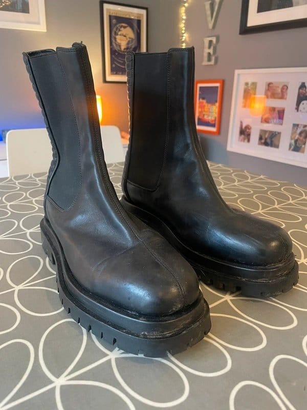 ASOS ASOS Black chunky Chelsea boots women’s size 7 - 1