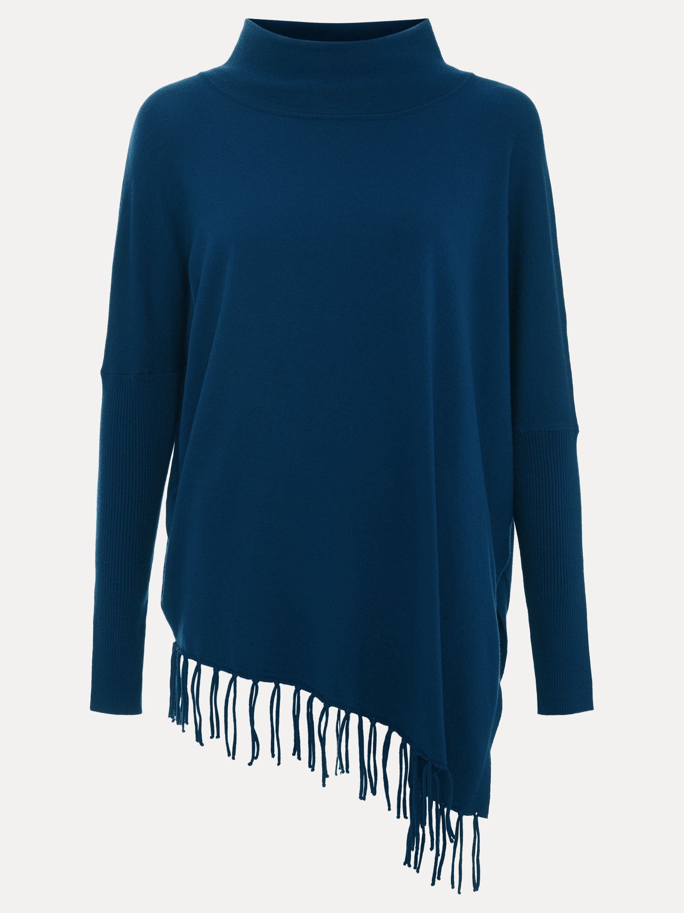 Phase Eight Phase Eight Women's Athena Tassel Knit in Dark Blue - 2