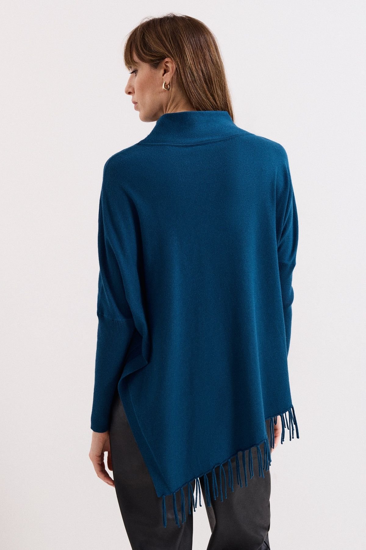 Phase Eight Phase Eight Women's Athena Tassel Knit in Dark Blue - 4