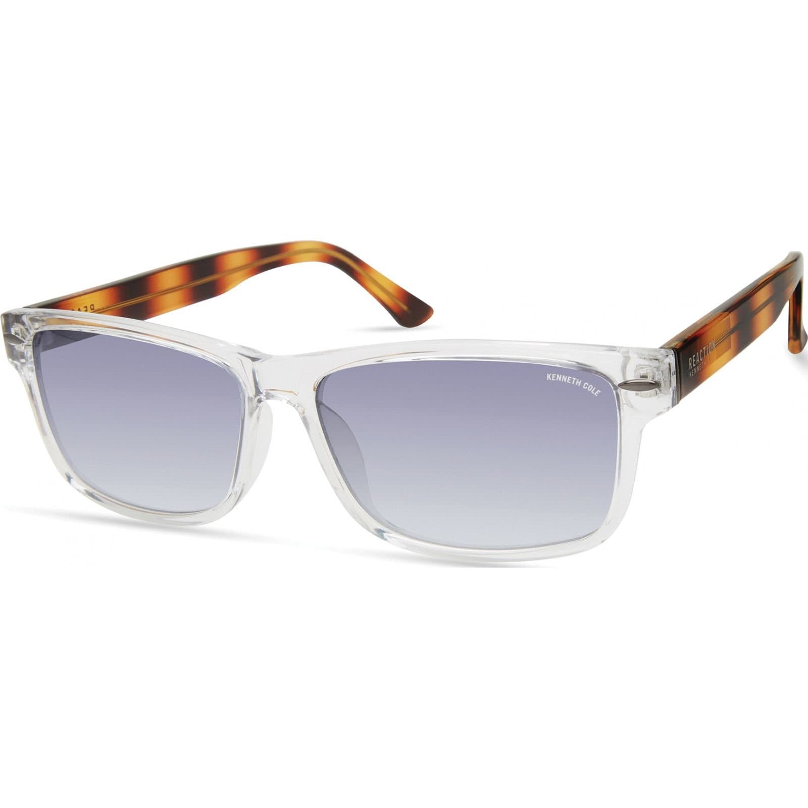 Kenneth Cole Kenneth Cole Men's KC2985-5826W Square/Rectangle Sunglasses in Clear