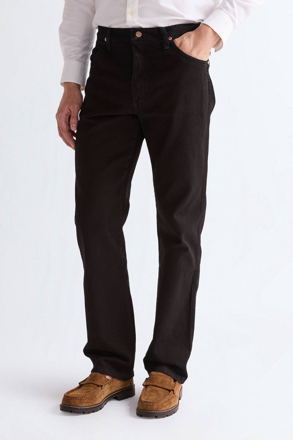 Wrangler Wrangler Men's 13MWZ Cowboy Cut Original Fit Jeans Shadow Black - 2