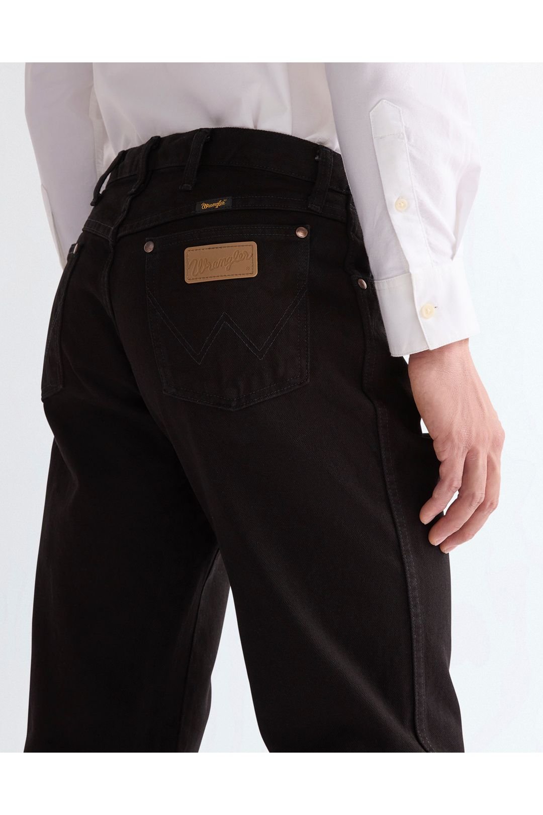 Wrangler Wrangler Men's 13MWZ Cowboy Cut Original Fit Jeans Shadow Black - 4