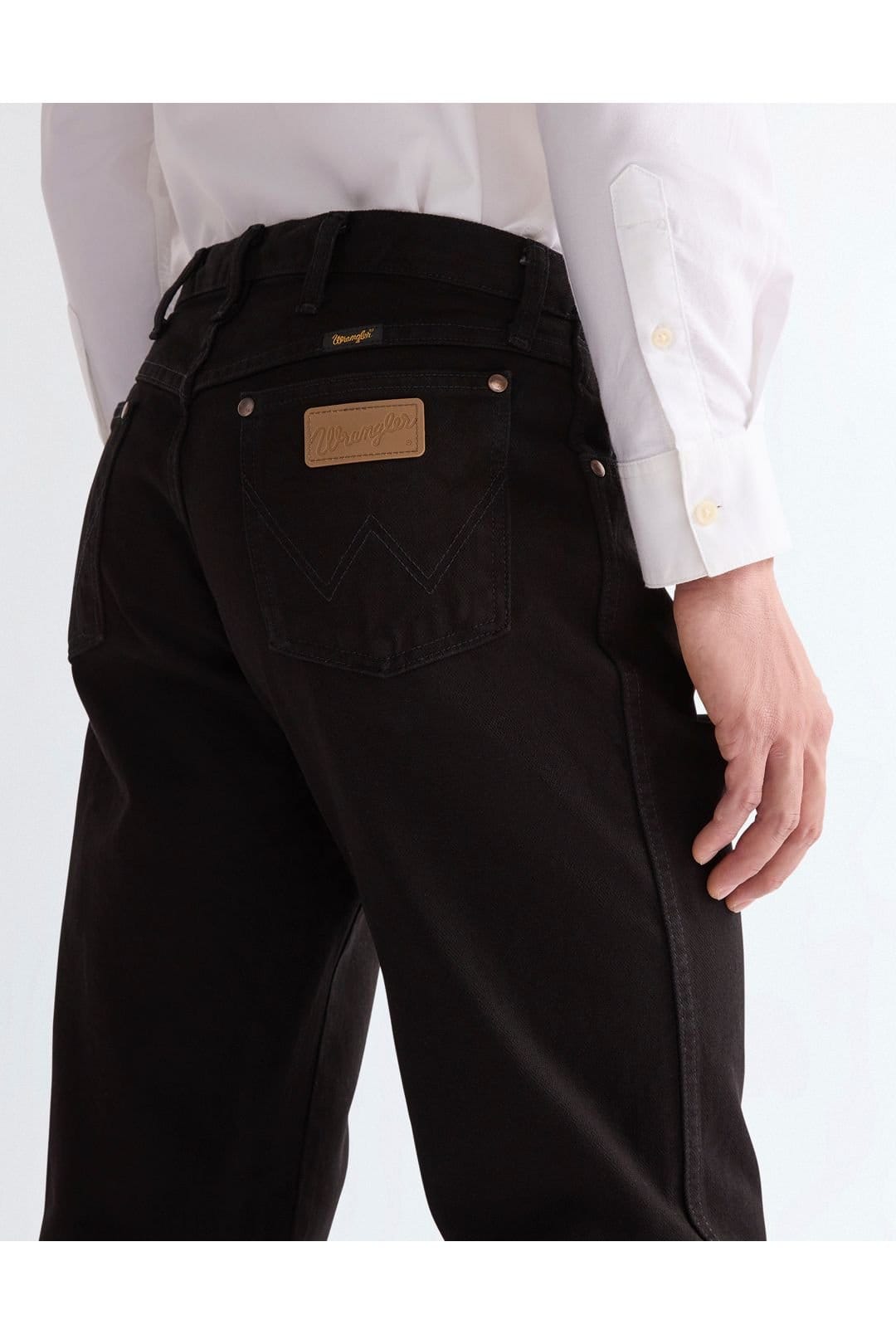 Wrangler Wrangler Men's 13MWZ Cowboy Cut Original Fit Jeans Shadow Black - 4