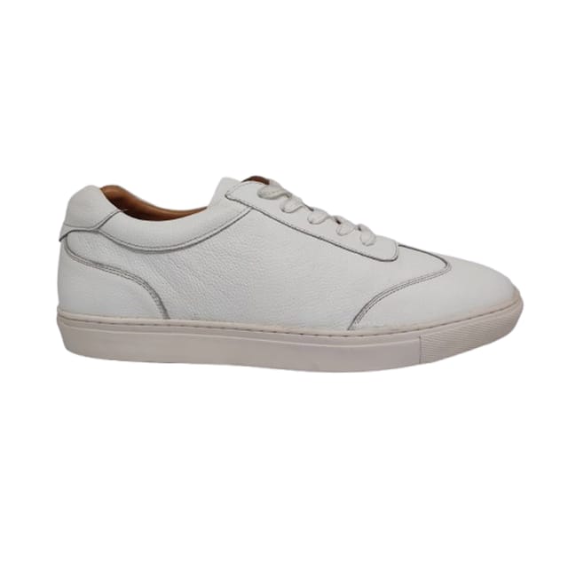 LB COMFORT LB COMFORT Men's Bernard Leather Trainers in White - 2
