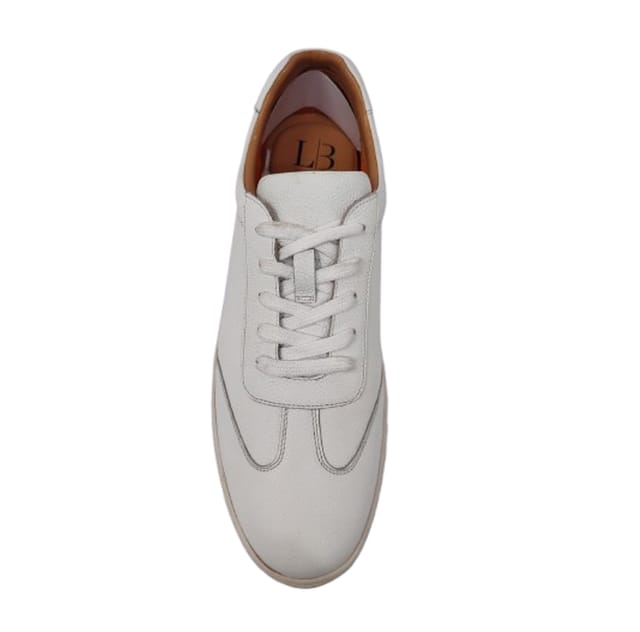 LB COMFORT LB COMFORT Men's Bernard Leather Trainers in White - 3
