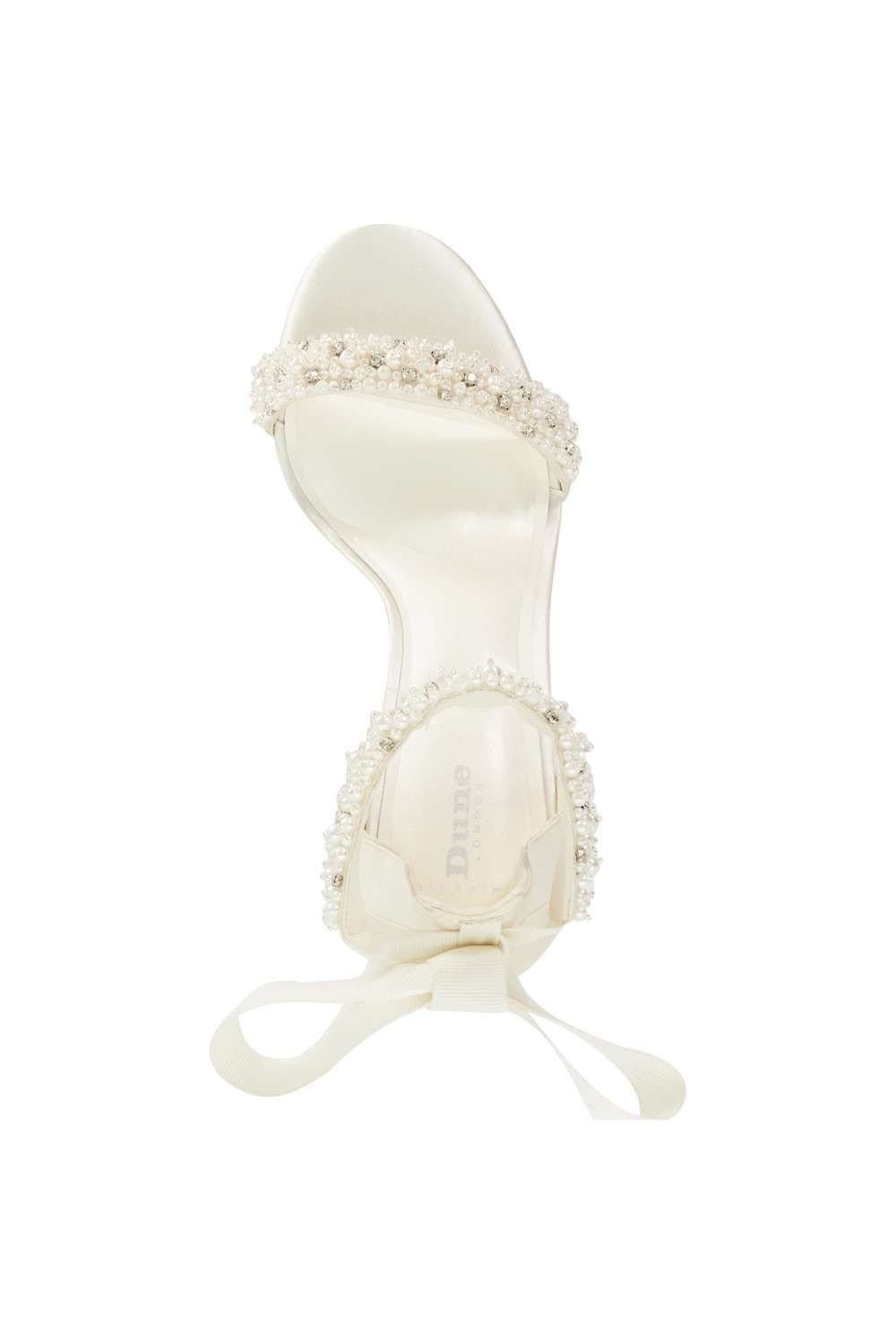 Dune London Dune London Women's Wide Fit 'Moonstruck' Sandals in White - 4
