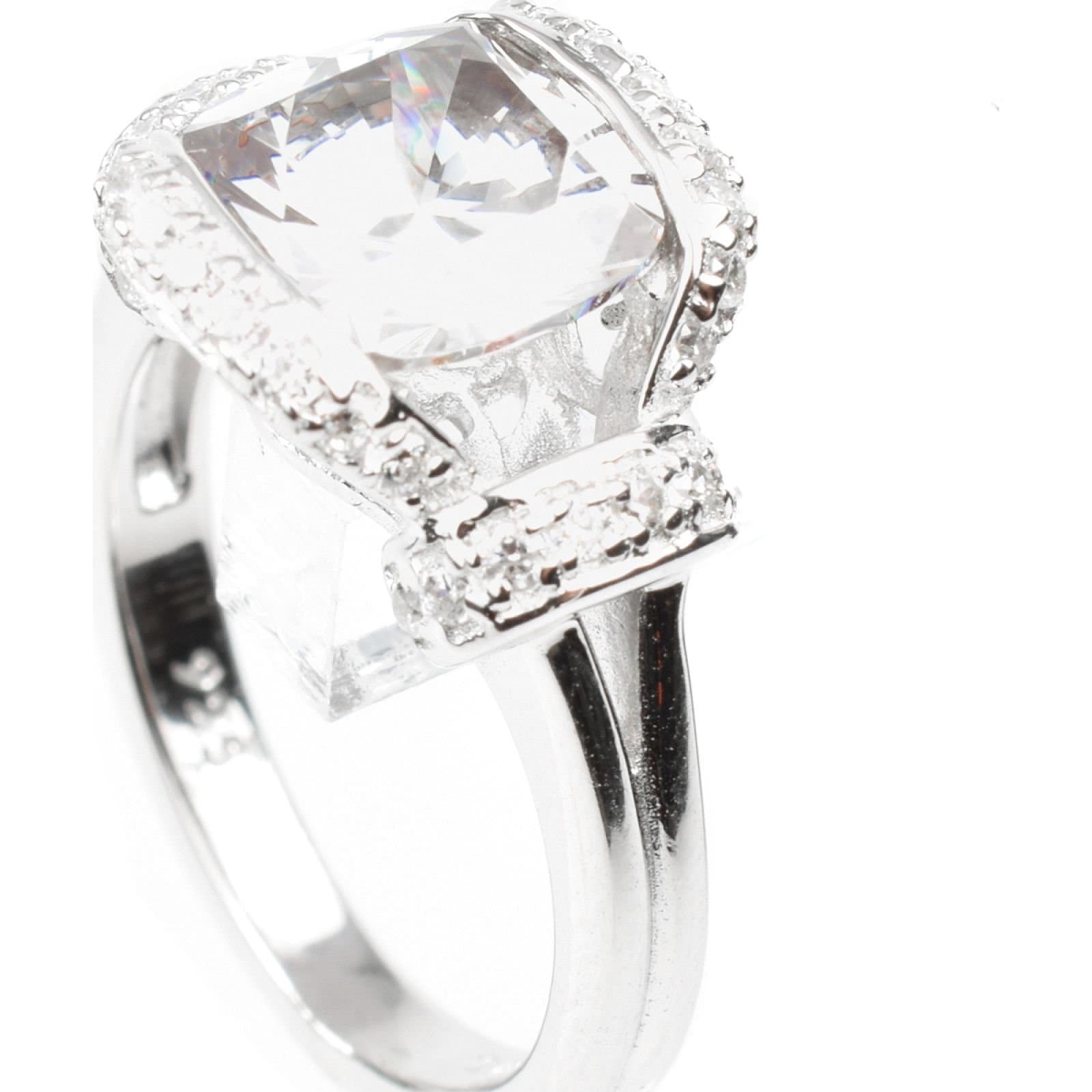 diamonfire Diamonfire Silver Cubic Zirconia Ring for Women