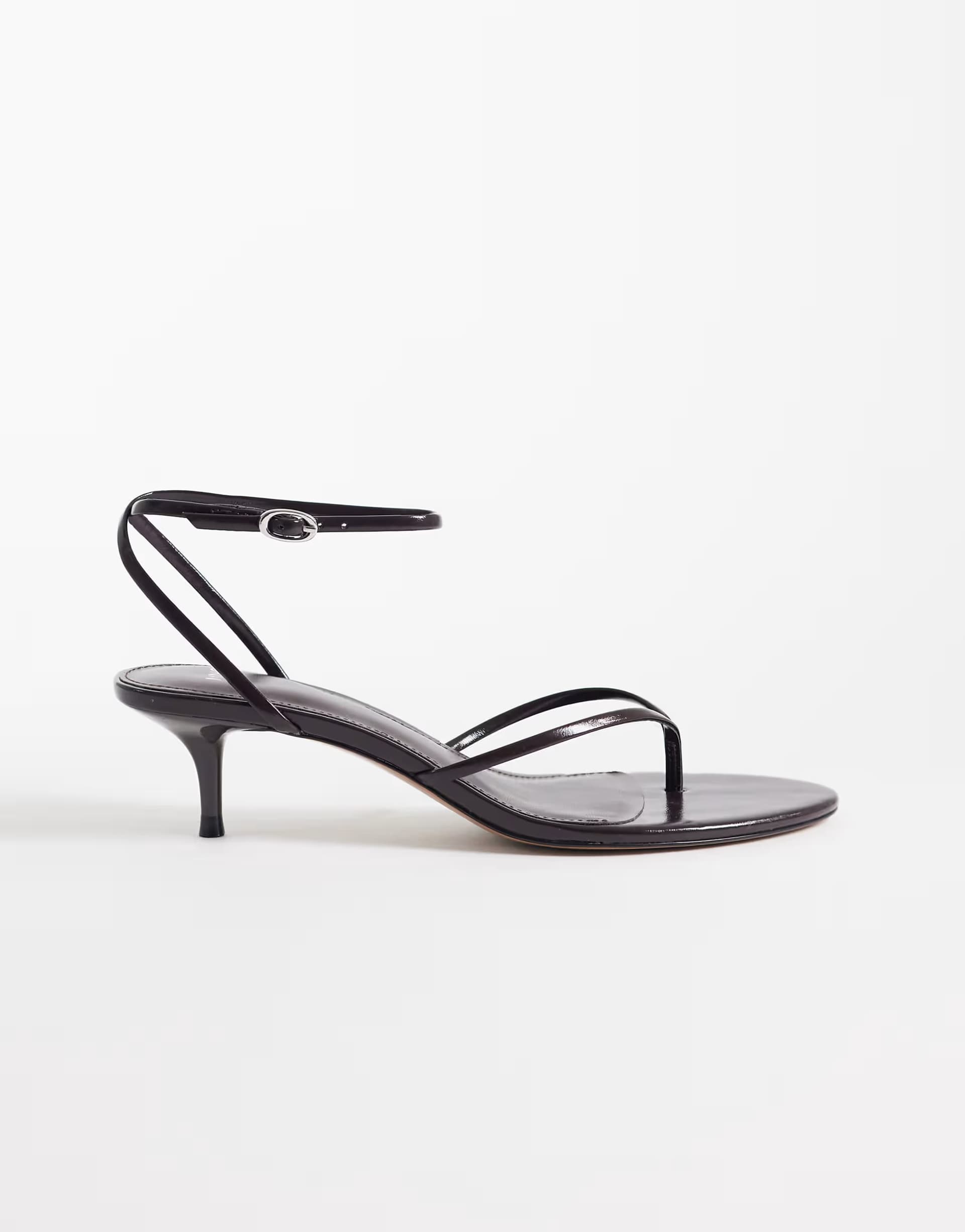 ASOS ASOS Chocolate Cross Front Heeled Sandal